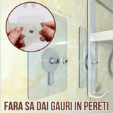 Set 10 Șuruburi Adezive fără Găuri în Perete