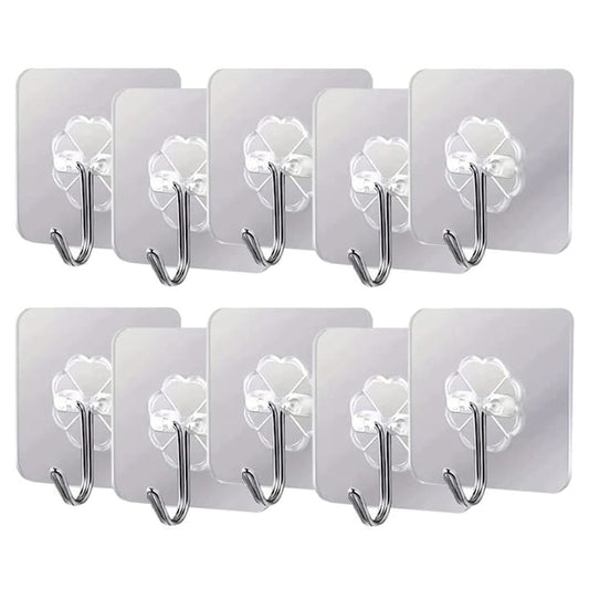 Set 10 Carlige cu adeziv